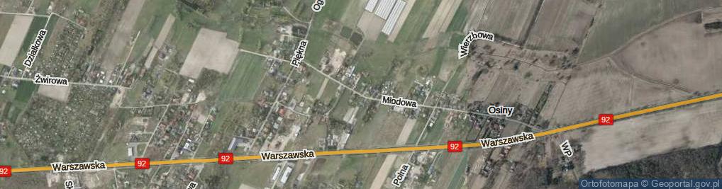 Zdjęcie satelitarne Miodowa ul.